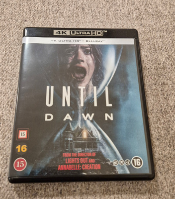 Until Dawn 4K UHD & Blu-ray