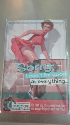 UUSI "SORRY I CAN'T BE GOOD AT EVERYTHING" - PELTIKYLTTI