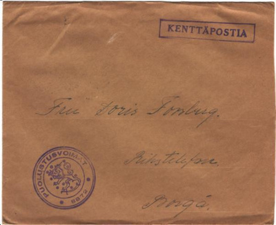 KENTTÄPOSTI LEIJONALEIMALLA 8870- PORVOO