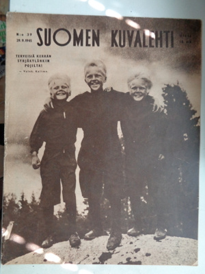 Suomen Kuvalehti Nro 39/1945 (3.11)