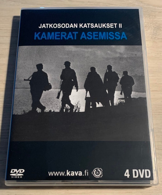 Jatkosodan katsaukset II: Kamerat asemissa (4DVD) *UUSI*