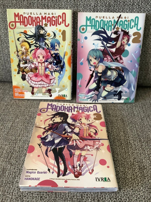 PUELLA MAGI - MADOKA MAGICA  (OSAT 1-3)  SUOMI