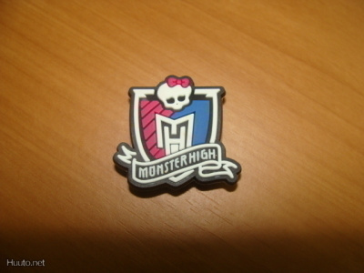 MONSTER HIGH kenkäkoru, kenkäkoriste: TEKSTILOGO