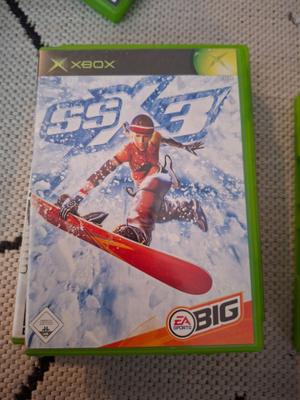 XBOX SSX 3+ kotelo + ohjeet