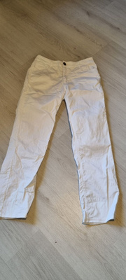 Valkoiset housut,koko 38