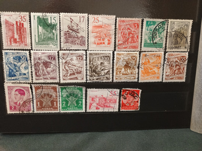 Jugoslavia postimerkit 19kpl