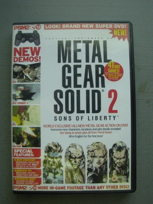 PLAY STATION 2 - PSM2  ( demo-mainos-dvd )