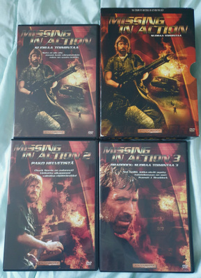 Missing in action Suoraa toimintaa 1-3 DVD