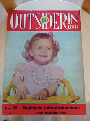 Outsiderin lehti; numero 20 1953