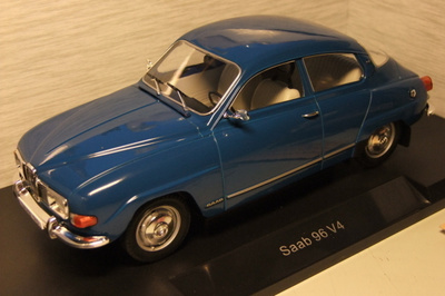 Saab 96 -72 Sininen 1:18
