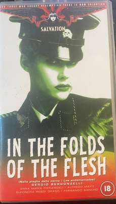 In the Folds of the Flesh VHS giallo