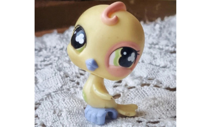 Littlest Pet Shop Undulaatti #605 - LPS Lelu Lintu Papukaija