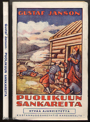 Janson, Gustaf: Puolikuun sankareita (loistok.1.p, nid,1925)