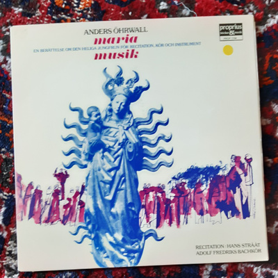 Anders Öhrwall - Maria Musik vinyyli LP