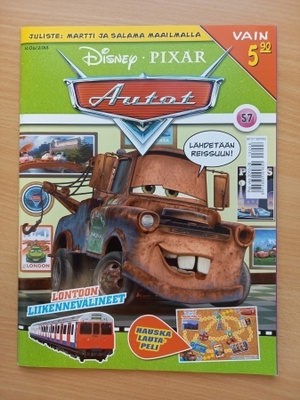 Autot 6/2013, Disney pixar