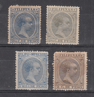 FILIPPIINIT siirtomaa-ajalta 1890-1898