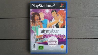 PS2: SingStar Anthems peli (2006)