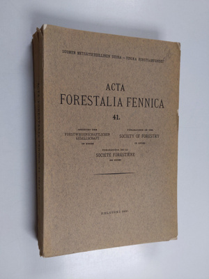 Acta Forestalia Fennica 41