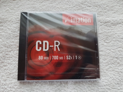 IMATION CD-R 700MB 52X, 80 MIN