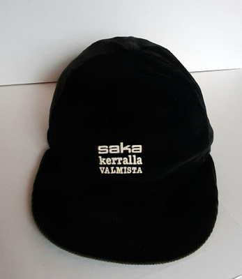 Saka kerralla valmista mainos lippis vintage