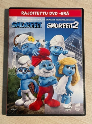 Smurffit (2011) & Smurffit 2 (2013) 2DVD (UUSI)