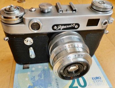 VANHA CCCP Kamera Zorki-6 Leica Kopio 1963