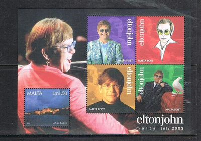 Malta 2003 - Elton John blokki ++