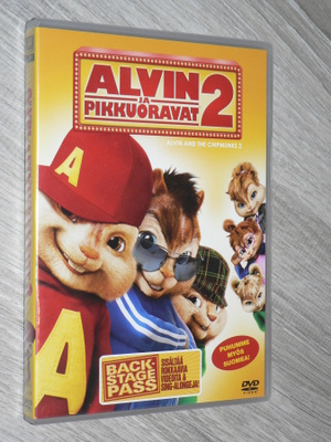 alvin ja pikkuoravat 2 - DVD
