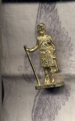 ååse . KINDER METALLIFIGURI . SCOTTI . 1992 .