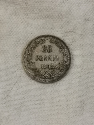 25 penniä 1902, Suomi