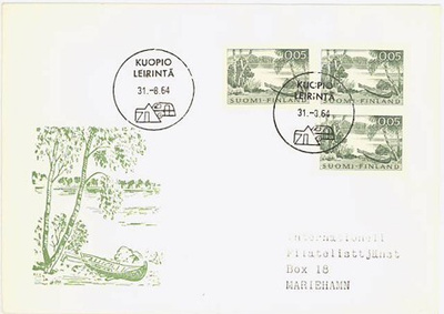 Kuopio leirintä 1964