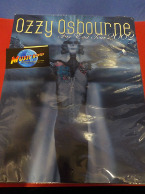 OZZY OSBOURNE FAR EAST TOUR 2002 KIERTUEKIRJA