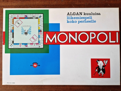 Monopoli Vintage lautapeli 2-1237-6.Hieno