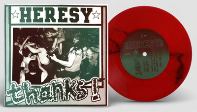 HERESY - Thanks 7" EP (UK hardcore punk 1987)