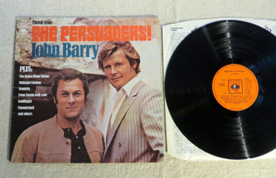 JOHN BARRY: Theme From The Persuaders! LP (+ hits)