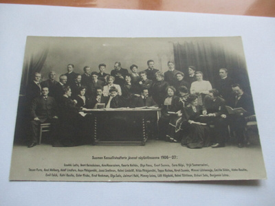Helsinki Suomen kansallisteatteri 1906-1907 *
