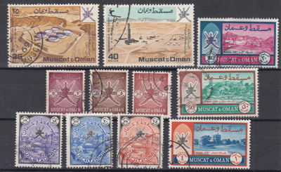 MUSCAT JA OMAN sulttaanikunta wanhaa