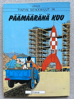 Herge: kolme hyväkuntoista albumia 1970-luvulta