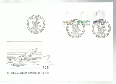 ÅLAND EPK FDC 1/1984: Purjeveneet