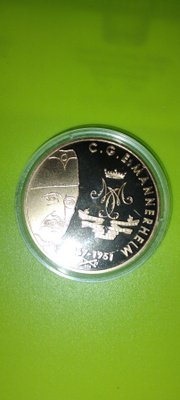 C.G.E.Mannerheim. Ratsutaitelumitali.
