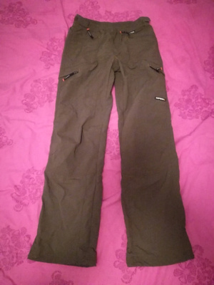 Icepeak- ruskeat ulkohousut 164cm