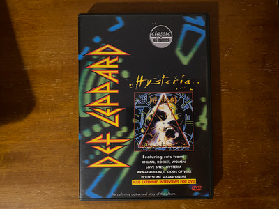 Def Leppard Hysteria DVD