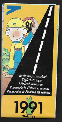 Kesän tieparannukset 1991 (kartta)