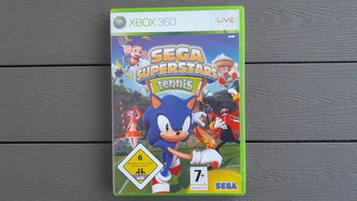 Xbox360: Sega Superstars Tennis peli (2008)