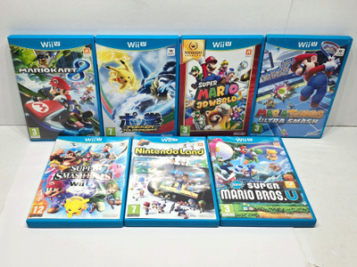 Wii U - 7kpl pelejä