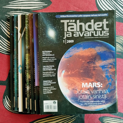 Tähdet ja avaruus -lehden vuosikerta 2009 (1 - 8)