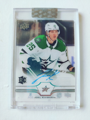 Joel Kiviranta - 20-21 UD Clear-Cut Rookie Auto