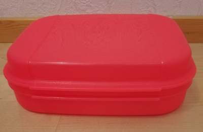 TUPPERWAREN EVÄSRASIA, PIENI, neonoranssinpun.