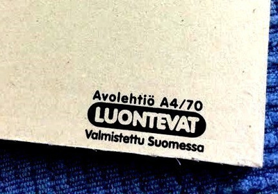 Luontevat Ruutupaperi avo lehtiö A4 / 70