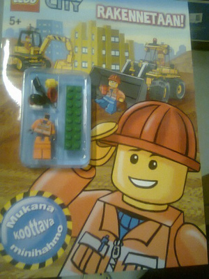 Lego City: Rakennetaan! Uusi Lehti + hahmo